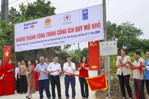 Hỗ trợ người dân Thái Nguyên xây dựng nhà ở, tái thiết sau thiên tai