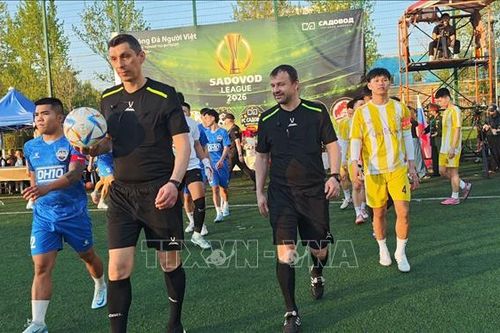 Sân chơi thể thao kết nối cộng đồng người Việt tại Nga