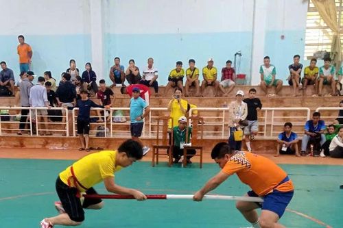 Xã Thạnh Mỹ xếp Nhất toàn đoàn Giải đẩy gậy Đại hội Thể dục thể thao thành phố Đà Nẵng