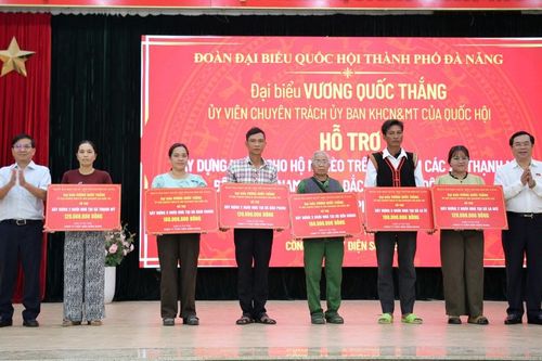Hỗ trợ xây dựng 15 căn nhà cho hộ dân khó khăn tại các xã miền núi