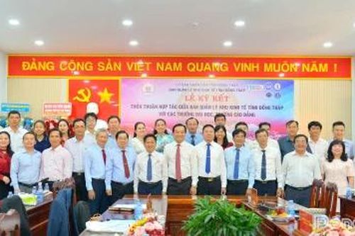 Đồng Tháp: Ký kết hợp tác đào tạo nguồn nhân lực cho khu công nghiệp, khu kinh tế