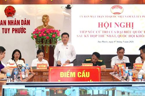 Đoàn ĐBQH tỉnh Gia Lai tiếp xúc cử tri các địa phương thuộc đơn vị bầu cử số 1 và số 2