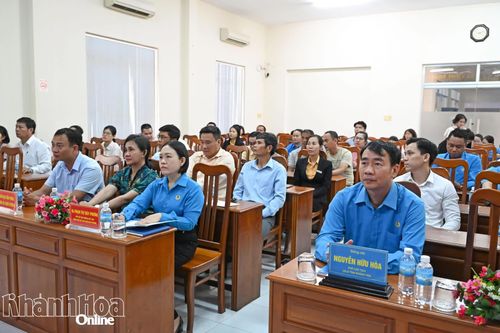 Công đoàn phường Nha Trang phát động Tháng Công nhân và Tháng hành động về an toàn vệ sinh lao động năm 2026