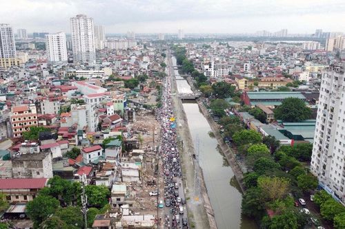 Dự án mở rộng đường Tam Trinh: Cập nhật tiến độ đoạn qua phường Vĩnh Tuy và Tương Mai