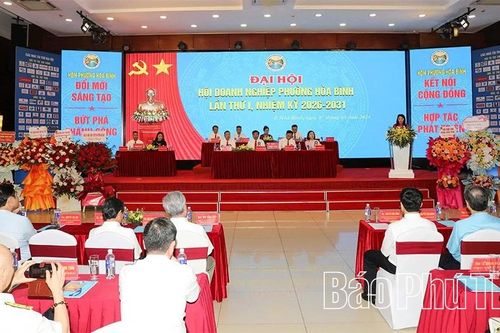 Đại hội Hội Doanh nghiệp phường Hòa Bình lần thứ I, nhiệm kỳ 2026-2031
