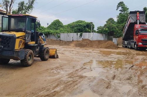 Kiểm tra, xử lý các bãi tập kết cát sỏi trái phép