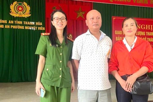 Công an Thanh Hóa hỗ trợ người dân trả lại 500 triệu đồng do chuyển nhầm tài khoản