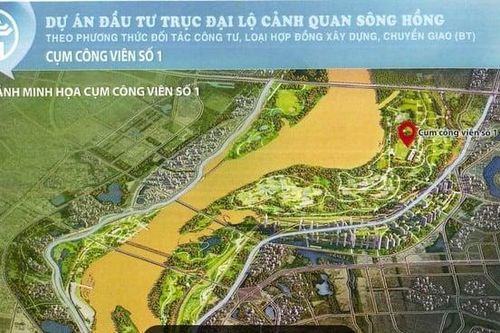 Dự án sông Hồng: Đề xuất xây đập dâng, phát triển đại đô thị hai bên sông