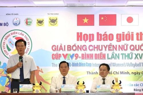 Giải bóng chuyền Cúp VTV9 - Bình Điền 2026 có giải thưởng hơn 1,2 tỷ đồng