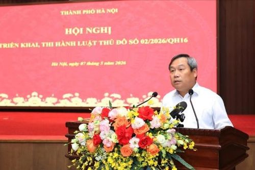 Khẩn trương đưa Luật Thủ đô năm 2026 vào cuộc sống