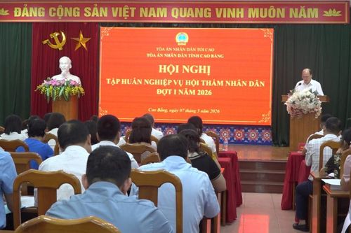 Tập huấn nghiệp vụ cho 170 Hội thẩm nhân dân