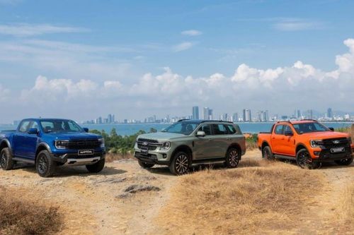 Ford ra mắt Ranger Raptor V6, Everest Platinum+ và Wildtrak diesel mới, giá từ 1,093 tỷ đồng