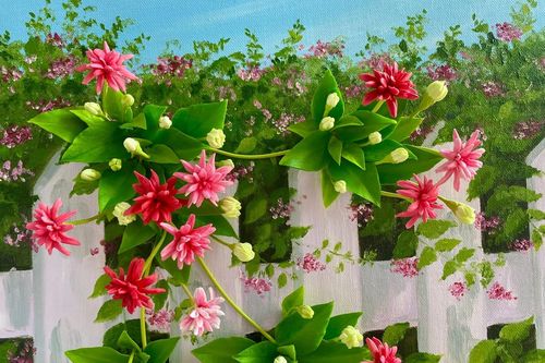 Người phụ nữ 'hô biến' đất sét nở hoa
