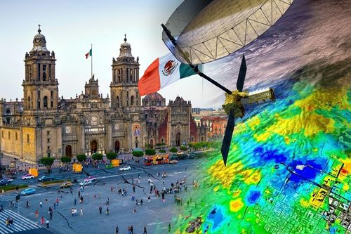 Thành phố Mexico lún sâu 40 cm mỗi năm: Báo động đỏ từ vệ tinh NISAR
