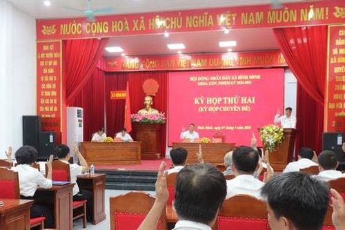 HĐND xã Bình Minh thông qua 4 Nghị quyết quan trọng
