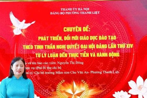 Phường Thanh Liệt: Sôi nổi sơ khảo Hội thi Báo cáo viên, tuyên truyền viên giỏi năm 2026
