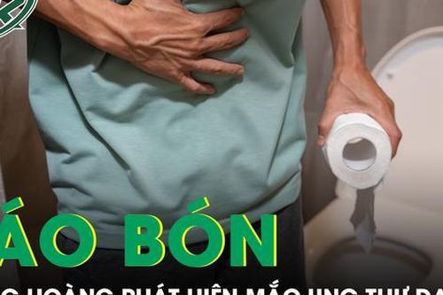 Người đàn ông bị bón lâu ngày bàng hoàng phát hiện ung thư dạ dày