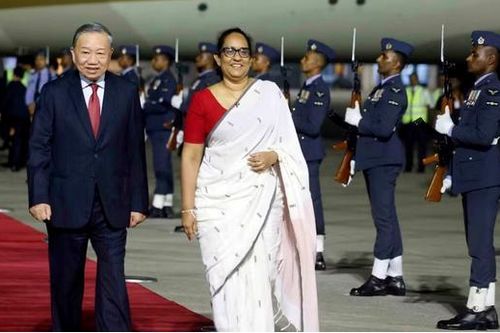 Tổng Bí thư, Chủ tịch nước Tô Lâm bắt đầu thăm cấp Nhà nước tới Sri Lanka