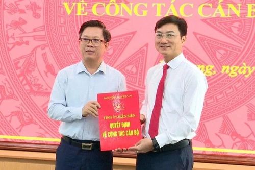 Điện Biên công bố quyết định điều động, bổ nhiệm cán bộ