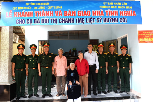 Cục Tiêu chuẩn-Đo lường-Chất lượng khánh thành, bàn giao Nhà tình nghĩa tại Gia Lai