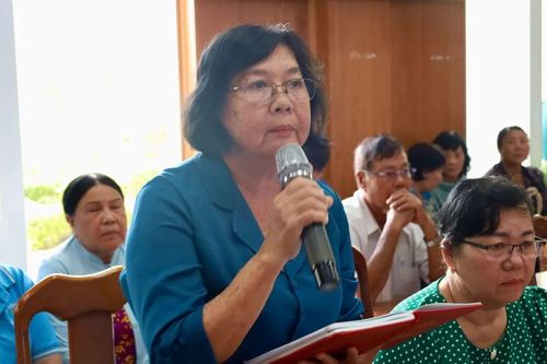 Cử tri Cần Giờ kiến nghị giải pháp đảm bảo nguồn nước sinh hoạt ổn định