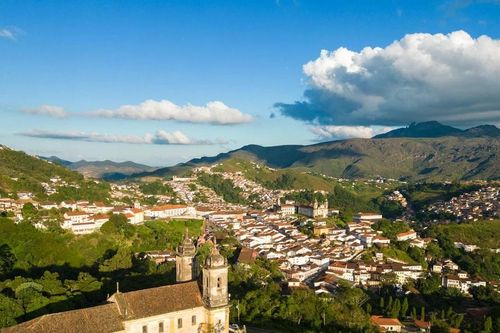 Vẻ đẹp xuyên thời gian của thị trấn hình thành từ cơn sốt vàng ở Brazil