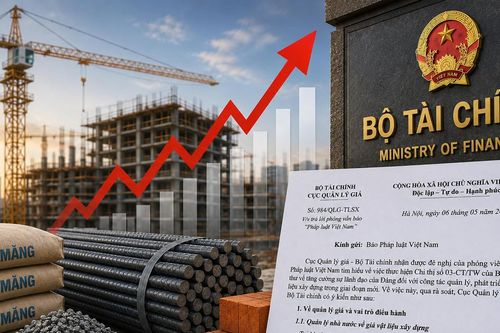 Giá vật liệu xây dựng 'nóng' – Bộ Tài chính nói gì?