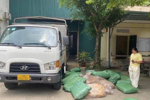 Thu giữ 1,2 tấn nguyên liệu thuốc lá không rõ nguồn gốc