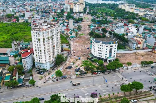 Diện mạo tuyến đường nối Tam Trinh - Giải Phóng sau khi bàn giao mặt bằng