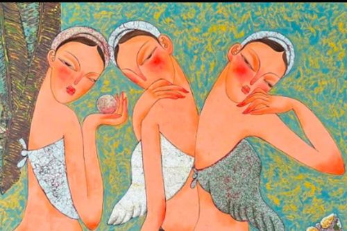 35 họa sĩ bán tranh xây nhà cho người nghèo
