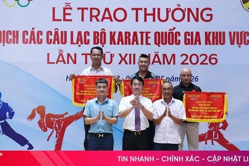 Hà Tĩnh nhất toàn đoàn giải vô địch karate khu vực miền Trung