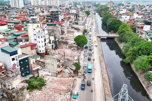 Hà Nội: Gấp rút giải phóng mặt bằng để mở rộng tuyến đường Tam Trinh