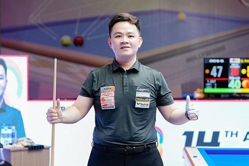 Bao Phương Vinh loại số 1 thế giới, thắng như chẻ tre tại giải bi-a vô địch châu Á