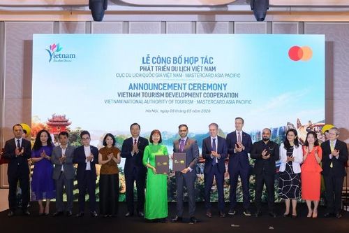 Cục Du lịch Quốc gia Việt Nam hợp tác Mastercard thúc đẩy chuyển đổi số ngành du lịch