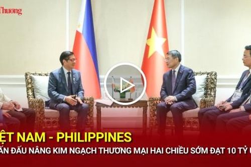 Việt Nam - Philippines: Phấn đấu nâng kim ngạch thương mại hai chiều sớm đạt 10 tỷ USD