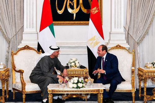 Tổng thống Ai Cập thăm UAE