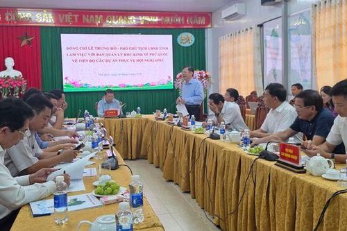 Không để chậm tiến độ các dự án phục vụ Hội nghị APEC 2027