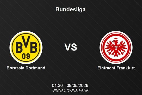 Nhận định Borussia Dortmund vs Eintracht Frankfurt - Bundesliga