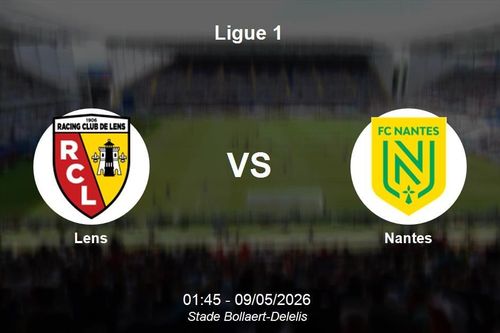 Nhận định Lens vs Nantes - Ligue 1: Sức mạnh áp đảo tại Bollaert-Delelis