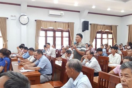 Cử tri xã Tiên Phước và Chiên Đàn kiến nghị nhiều vấn đề dân sinh
