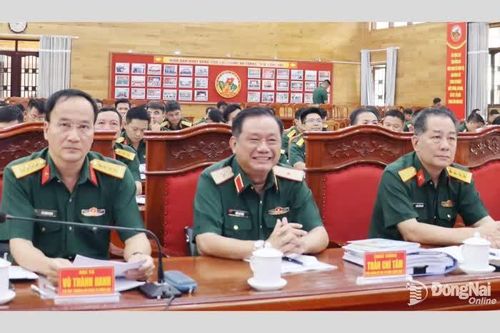 Bộ Chỉ huy Quân sự Đồng Nai rút kinh nghiệm hoạt động tổ chức quân sự địa phương theo mô hình chính quyền địa phương 2 cấp