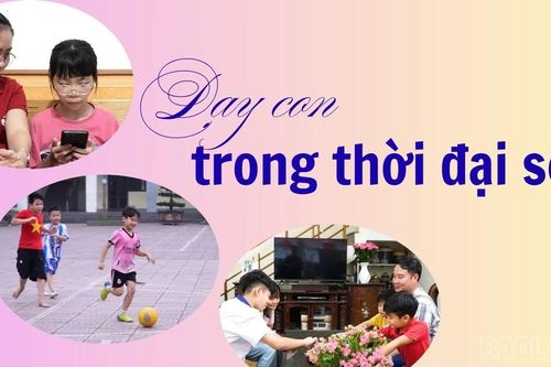 Dạy con trong thời đại số