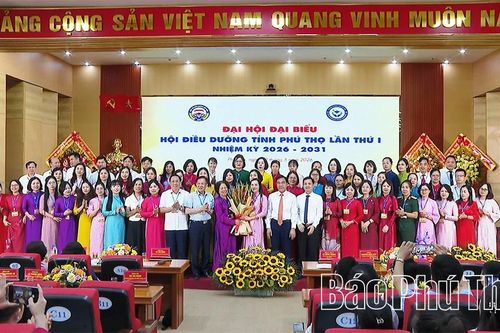 Đại hội đại biểu Hội Điều dưỡng tỉnh Phú Thọ lần thứ Nhất, nhiệm kỳ 2026 - 2031