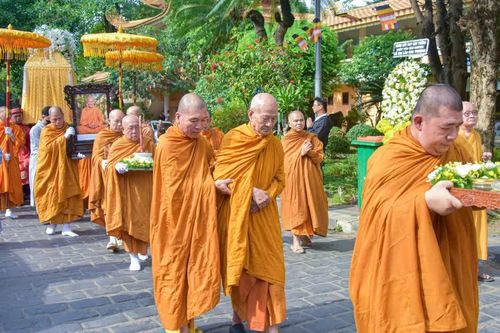 Lễ truy niệm, phụng tống kim quan Trưởng lão Hòa thượng Thích Giác Tường trà-tỳ