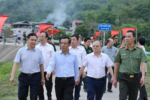Thanh Hóa: Bí thư Tỉnh ủy Lê Đức Thái thăm, kiểm tra tình hình thực hiện nhiệm vụ tại các xã vùng cao biên giới