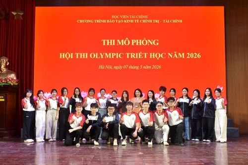 Sinh viên Học viện Tài chính sẵn sàng tranh tài tại Olympic Triết học 2026