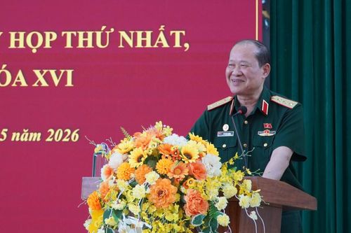 Thượng tướng Bế Xuân Trường, Chủ tịch Trung ương Hội Cựu chiến binh Việt Nam tiếp xúc cử tri xã Trường Hà
