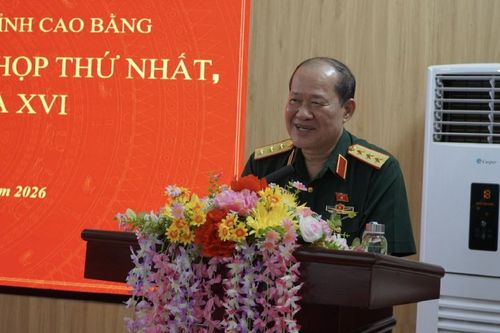 Thượng tướng Bế Xuân Trường, Chủ tịch Trung ương Hội Cựu chiến binh Việt Nam tiếp xúc cử tri xã Thông Nông