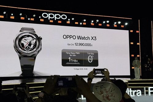 OPPO Watch X3 chính thức lên kệ với giá 12.990.000 đồng