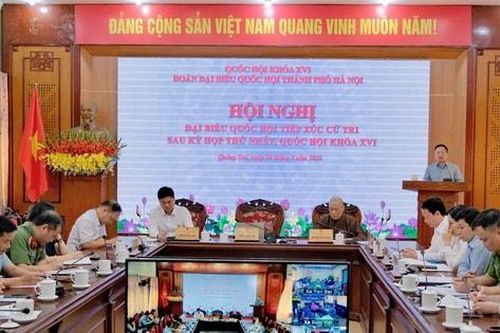 Xem xét, trả lời, giải quyết thấu đáo, đến cùng kiến nghị của cử tri